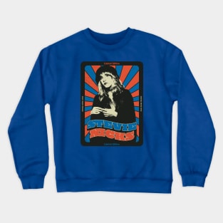 Stevie Nicks QUEEN ROCKS - VINTAGE RETRO STYLE - POPART Crewneck Sweatshirt